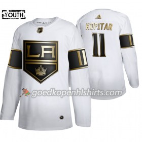 Los Angeles Kings Anze Kopitar 11 Adidas 2019-2020 Golden Edition Wit Authentic Shirt - Kinderen